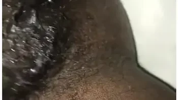 Fetish Extremely Hairy Creamy Ebony Pussy