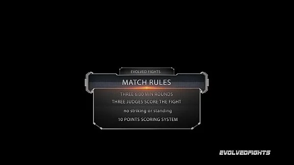 Bella Rossi mixed sex wrestling gives a handjob then Strapon Fucks the loser