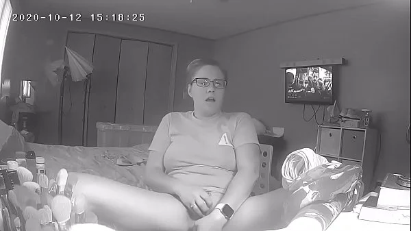Slutty Teen Skips Homework to Masturbate to Porn Hidden Cam