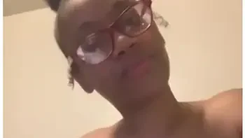 Cute Light Skin Ebony Giving Joi