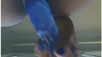 Naughty Babysitter Masturbates For Neighbor In Window (sexy Moaning)