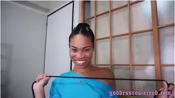 Goddess Rosie Reed Bi Femdom Pov Ebony Goddess Strap On