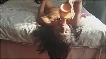 Desi Trash Whore With Body Writing Humiliating Herself Face And Pussy Slapping Spitting