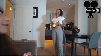 British Maid Joins Hot Couple In A 3some Porn Vlog