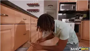 Jay Bangher Gives Skyla Sun Some Candy And His Long Chocolate Bar For Halloween