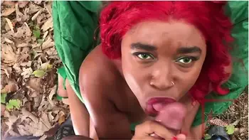 Nina Rivera Sucks Dick As Poison Ivy