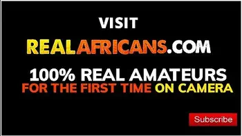 Naughty Horny African Auntie Securing The Fat Ebony Cock!