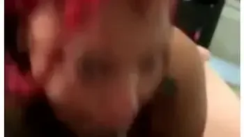 Pretty Redhead Facial