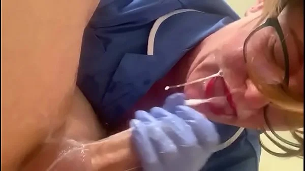 Nurse wife gags deepthroating patients cock (Part2)
