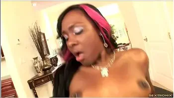 Ms Platinum Doing Black On Black Taking 8 Inch Bbc In Her L