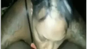 A Young Granny With Amazing Throat Game