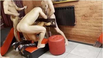 Behind The Russian Slave Monika Fox Goes Wet