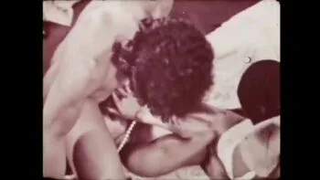 Disgusting Perverted Whore Vintage MILF Gangbang Blowjob Cumshot