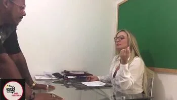 Raquel Cardoso Da Rosa Big Booty Teacher Fucked Hard In Classroom