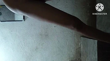 Bihari Girl Bhabhi Pressing Her Big Boobs in Bathroom - Hardcore Desi Sex with Dirty Talk