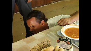 Restaurant Sex with Jenna Red and Big Cock Chris Charming - Anal, Blowjob, Cum in Mouth