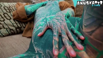 Dreadlocks Girl in High Heels Takes Rough Anal Gape and Facial Cumshot