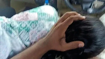 Indian Office Manager Fucks Married Colleague Hard in Car - Rough Sex & Moaning