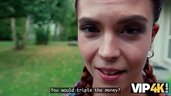 Cheating Redhead Charlie Dean Blowjob Outdoor POV Sex with Big Cock