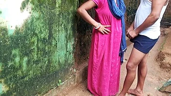 Horny Indian Roommate Fucks Hard in Outdoor College Scene - Trilokinath