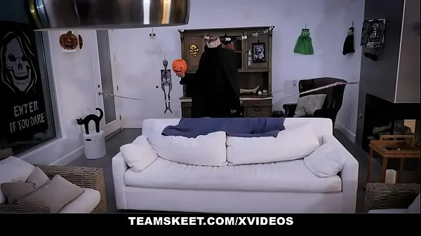 ExxxtraSmall - Petite Redhead Cleo Clementine In Costume Gets Tricked And Fucked