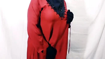 Indian Beautiful Hijabi Muslim Couple Thirsty For Fuck