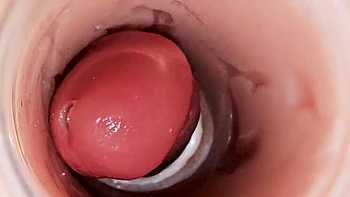 Ladytwitti Deep Pussy Creampie - Internal Camera Captures Huge Sperm Ejaculation