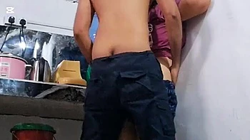 Asian Sexy Couple SriHotx - Big Ass Blonde with Massive Cock Fucking