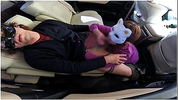 Two People Who Refuse To Go Out With Each Other And Have Affair Car Sex