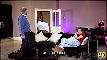 Sexy April Velvet Is Running Her Horny Business And Use Her Big Tits And Tight Pussy To Ma