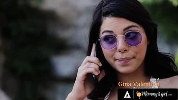 Petite Gina Valentina Fucks Hot Cleaner Brandi Love Thinking She's Her Stepmom - Big Tits, Big Ass, Pussy Eating