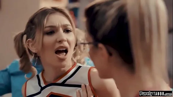 Coach and husband fuck teen cheerleader