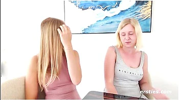 Shy German Student Has Her First Time With A Girl