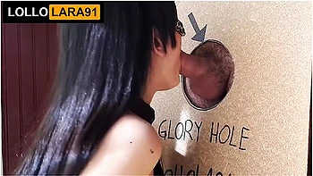 First Time Wife Gloryhole - Italian Amateur