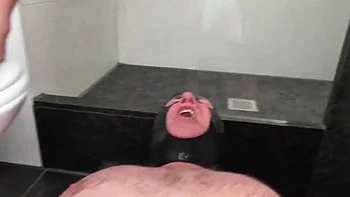 Masked Face Golden Shower HD - Femdom Pissing in Mouth Toilet Slave