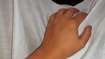 My Girlfriend Studies For Exam While Neighbor Eats My Pussy Under Blanket - Lesbian Threesome Teen Cheating