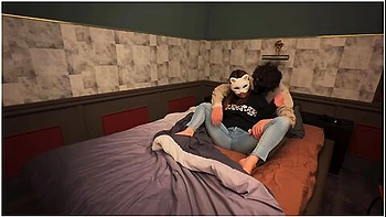 シーンスの上からtンマ責めされて気持ちよくなった人妻は騎乗位て自ら腰を振る