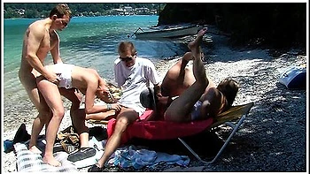 Public Beach Orgy