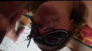 Blondie2307 On Trial: Masked Amateur MILF Takes Giant Tits Anal & Cum in Mouth Blowjob