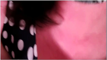 V560 Beautiful Dawn In Polka Dot Dress Showing Off Her Up Skirt And Sexy Silver Heels