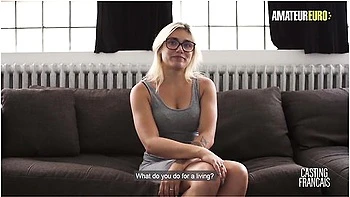 French Amateur Gaby Gives Pornstar Blowjob And Rides Him Like A Pro