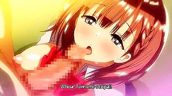 He gets sandwiched between her big breasts and gets a titjob with a bukkake and creampie.