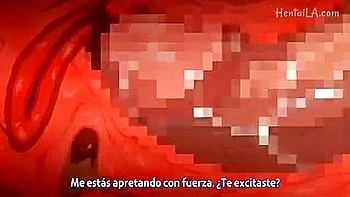 She gets cum in her mouth and squirts, then gets fucked and creampied while walking around the school.