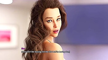 Hot Milf Masturbates While Thinking Of Her Friend She Has An Intense Orgasm, Wet Milf Pussy - My Bimbo Dream 03