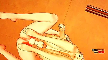 Persona 5 Yaoi - Ren Amamiya X Ryuji Sakamoto Footjob And Anal Sex - Car Toon And Amamiya Ren