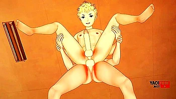 Car Toon And Amamiya Ren - Persona 5 Yaoi - Ren Amamiya X Ryuji Sakamoto Jerk Off With His Ass And Bareback