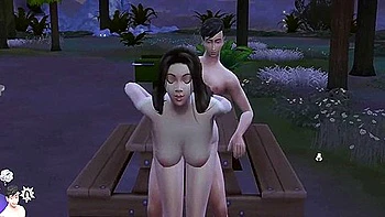 Fucking In The Forest With A Hot Girl