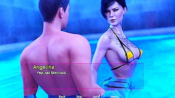 Girlfriend Make Fun And Teasing In Gym Pool And Bathroom When Everyone Left Out From Gym