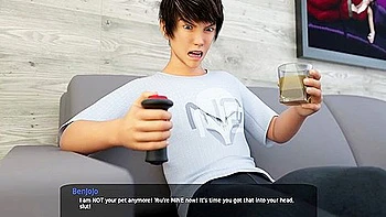 Submissive Bitch Gets Trained With A Shock With Anime Hentai