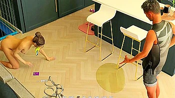 Lisa Total Investigation! By Dragofinder Studio - Anal Fingering And Pub Bathroom Sex 12